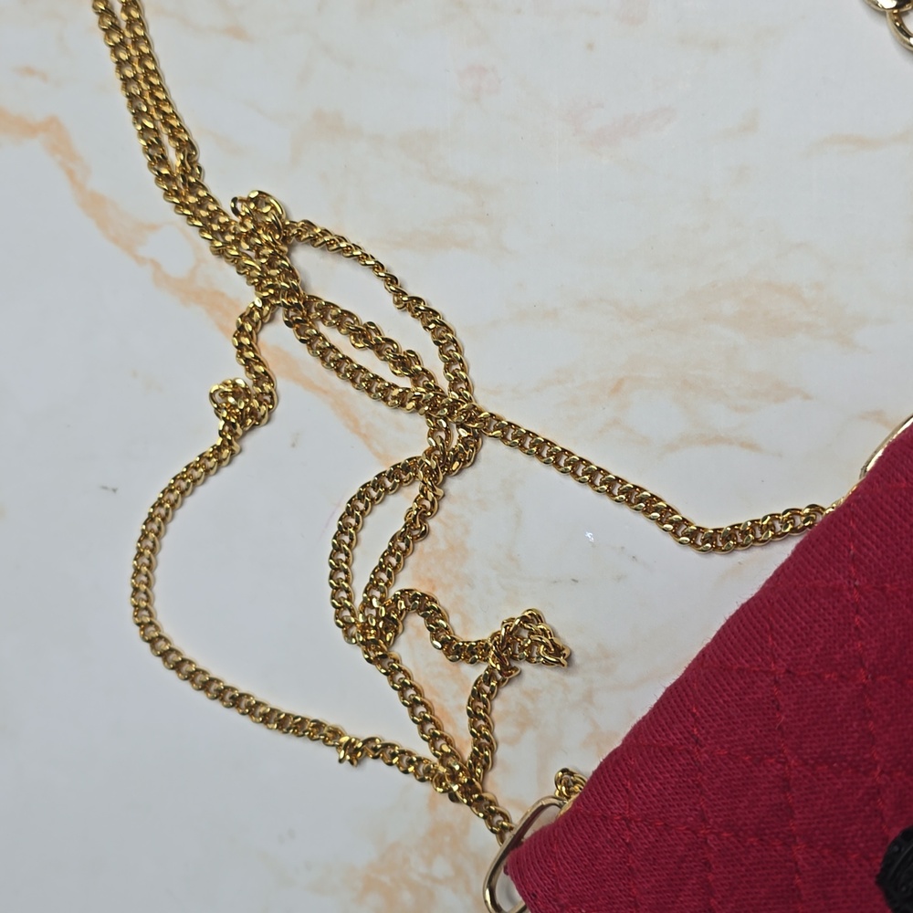 Chanel jersey pink Raspberry Micro Bag - Picture 9 of 11